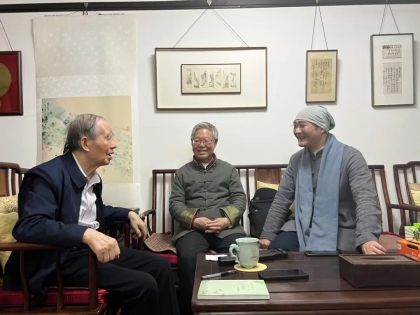 春节期间琴研会领导分别看望我会荣誉会长和部分老领导
